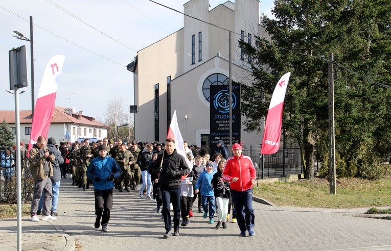 Płock. Bieg Pamięci Żołnierzy Wyklętych