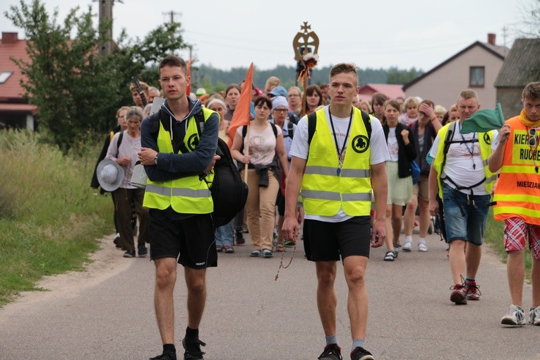 Pierwszy dzień pielgrzymki - przedpołudnie