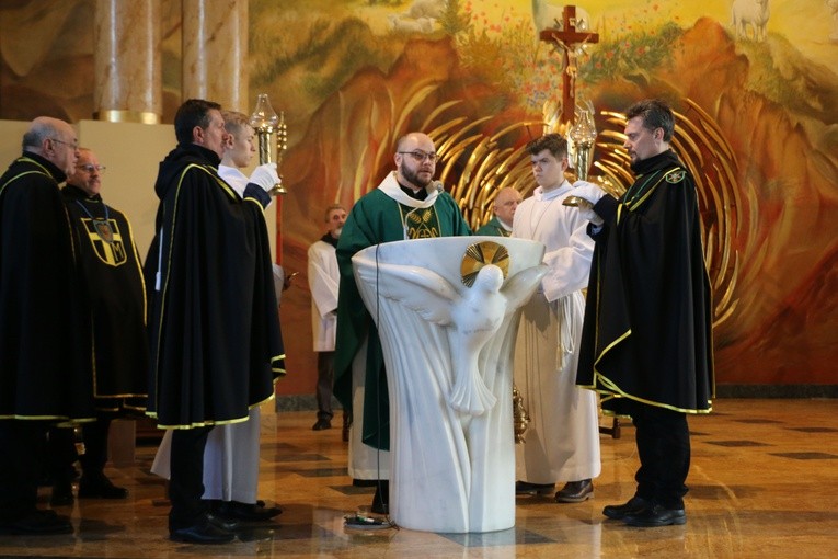 Rycerze Jana Pawła II w Ciechanowie