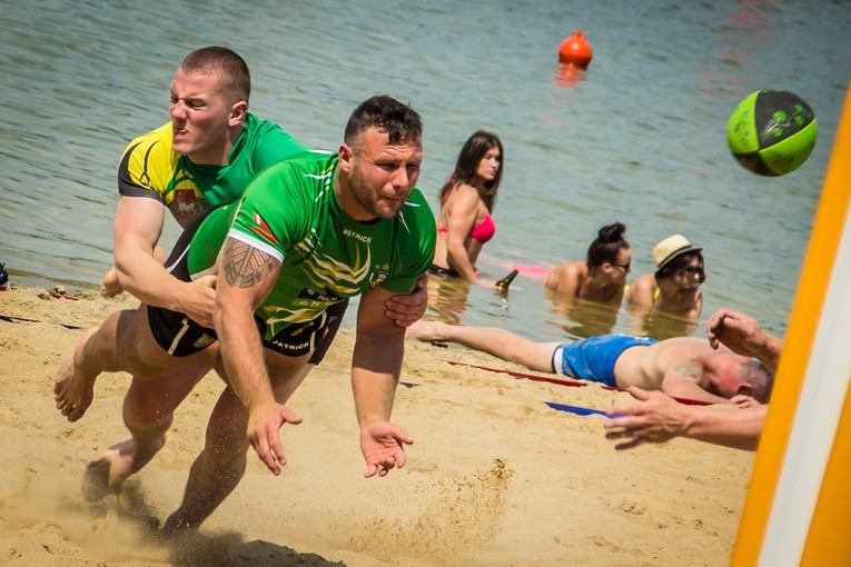 Rugby plażowe w Olsztynie