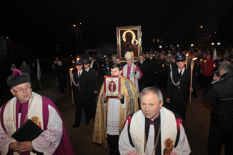 Gąsocin. Nawiedzenie w parafii św. Maksymiliana Maria Kolbe
