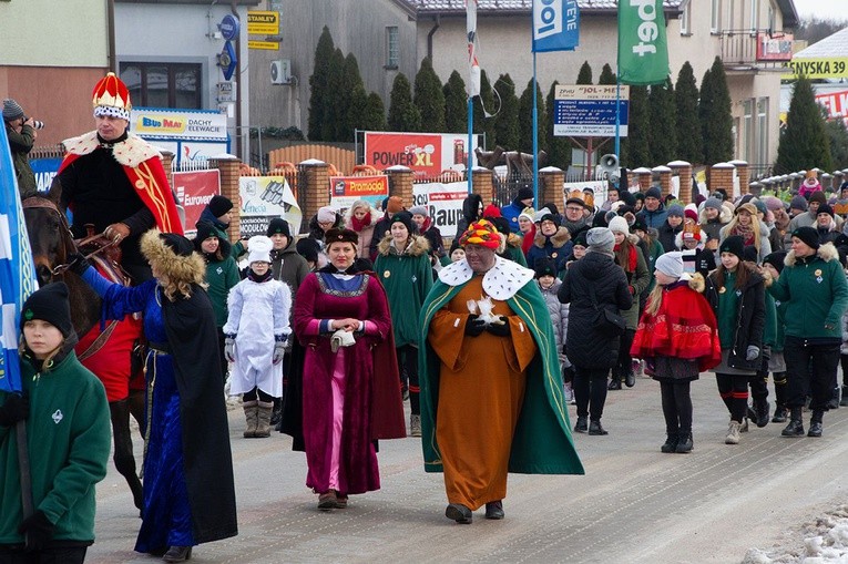 Maków Mazowiecki. Orszak Trzech Króli