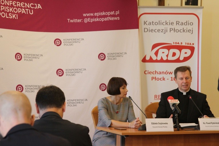 Episkopat w Płocku. Spotkanie z dziennikarzami