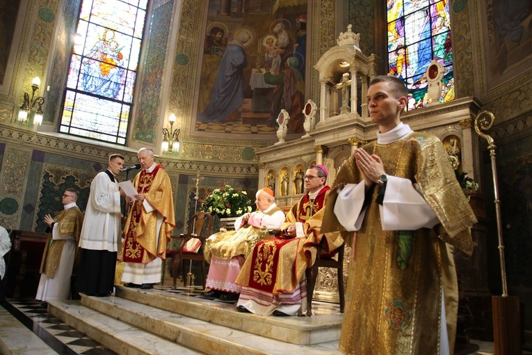 Płock. Obchody 100. rocznicy chrztu św. Jana Pawła II