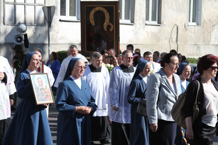 Płock. Nawiedzenie w parafii św. Maksymiliana Kolbego. 2