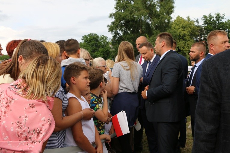 Prezydent RP Andrzej Duda w Makowie Mazowieckim