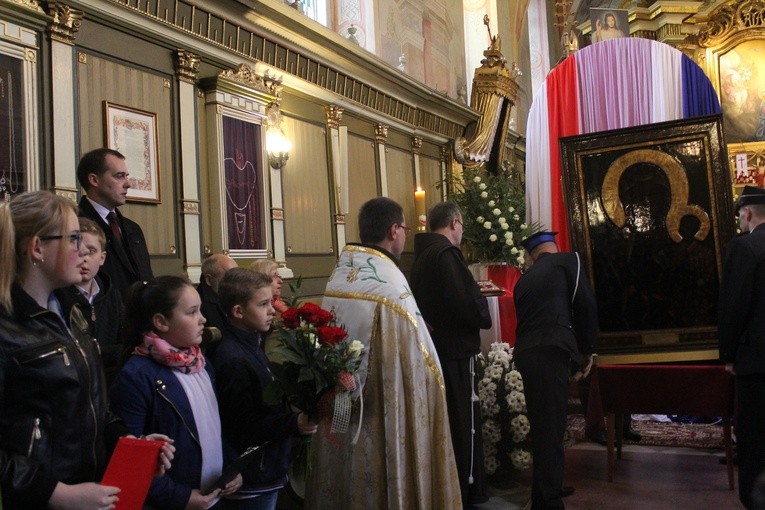 Skępe. Nawiedzenie w parafii Zwiastowania NMP