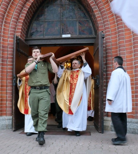 Symbole ŚDM - Katedra św. Mikołaja, dzień drugi 