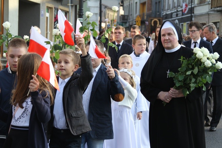 Sierpc. Nawiedzenie w parafii farnej