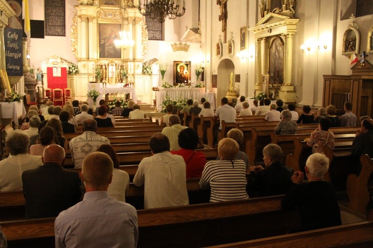 Drobin. Nawiedzenie w parafii św. Stanisława Biskupa i Męczennika