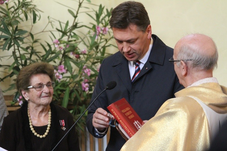 Poświęcenie tablicy wołyńskiej w Płocku