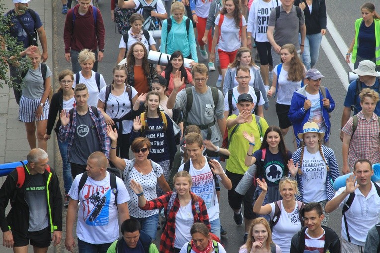 Wyjście pielgrzymki. Część 3