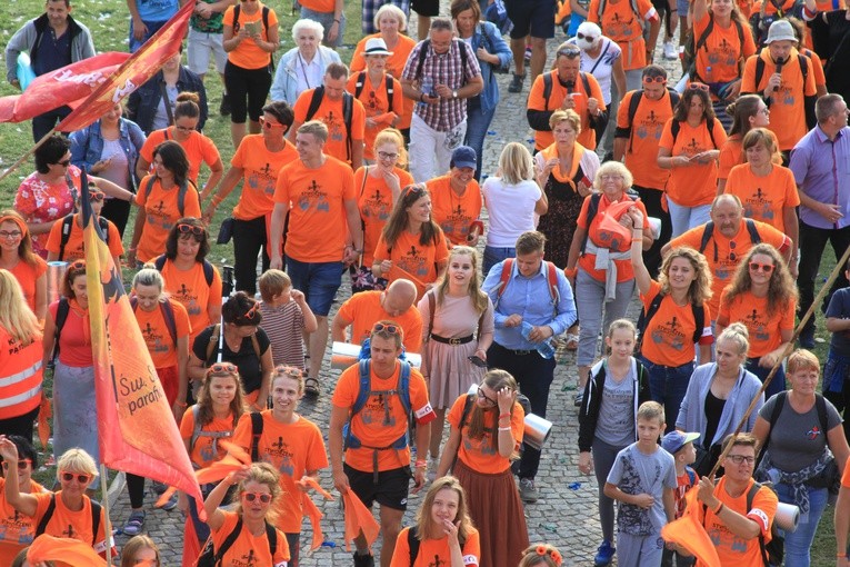 Pielgrzymka 2018. Wejście na Jasną Górę. cz.3