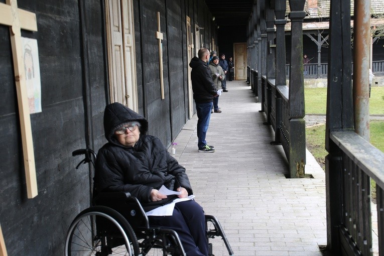 Brwilno. Droga Krzyżowa w Domu Pomocy Społecznej