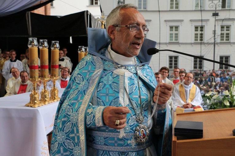 ŚDM w Płocku. Msza św., 2