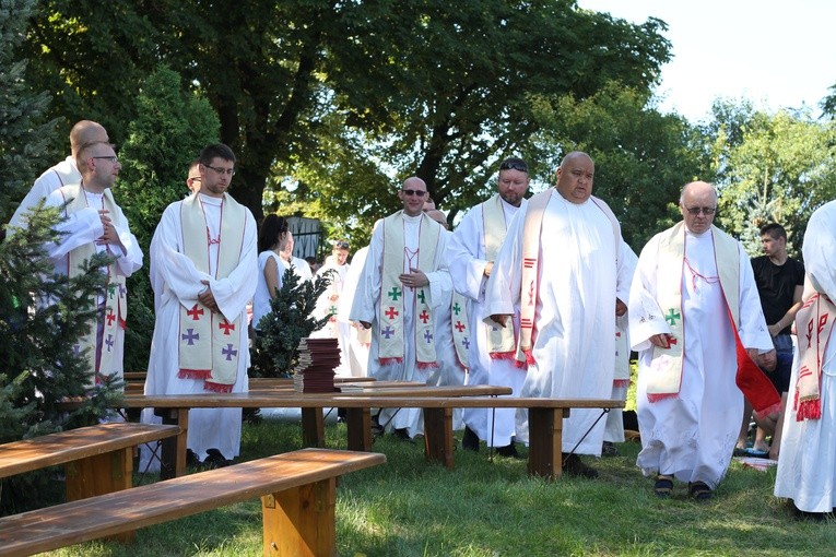 Pielgrzymka. Prymicje na Górze św. Małgorzaty