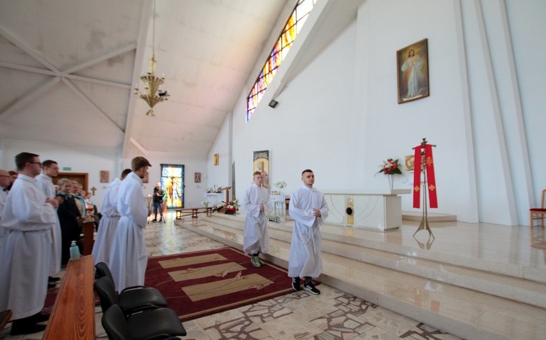 Konsekracja kościoła Miłosierdzia Bożego