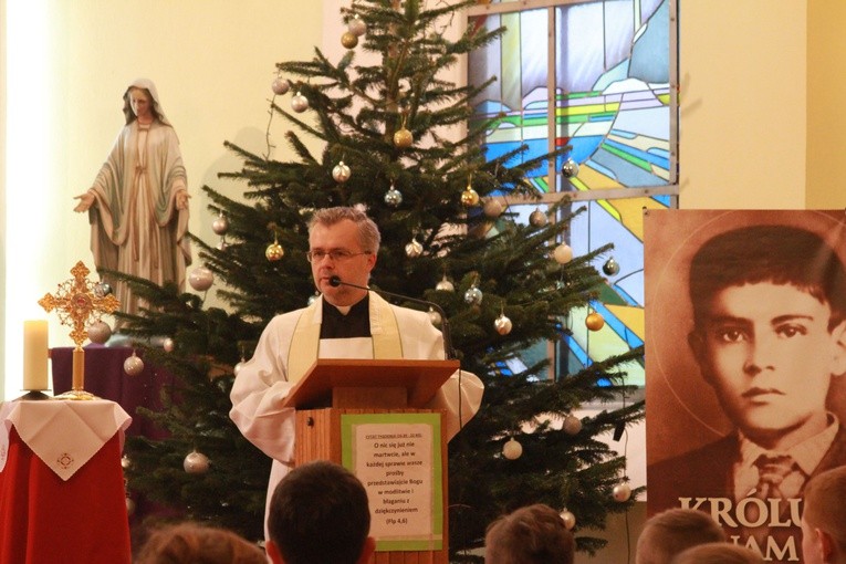 Relikwie św. Jose Sancheza del Rio w Płocku