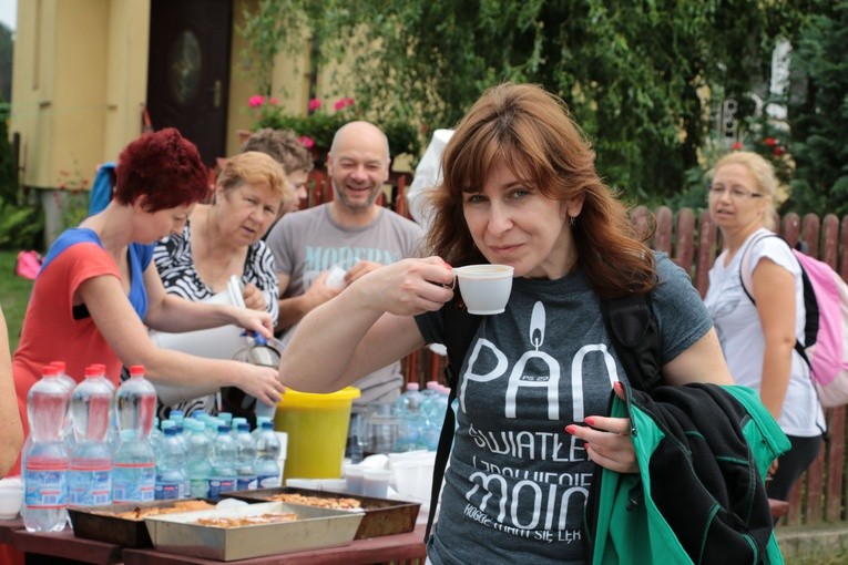 Pierwszy dzień pielgrzymki - przedpołudnie