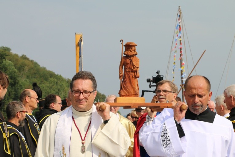 Dobrzyń nad Wisłą. Powitanie figury św. Jakuba