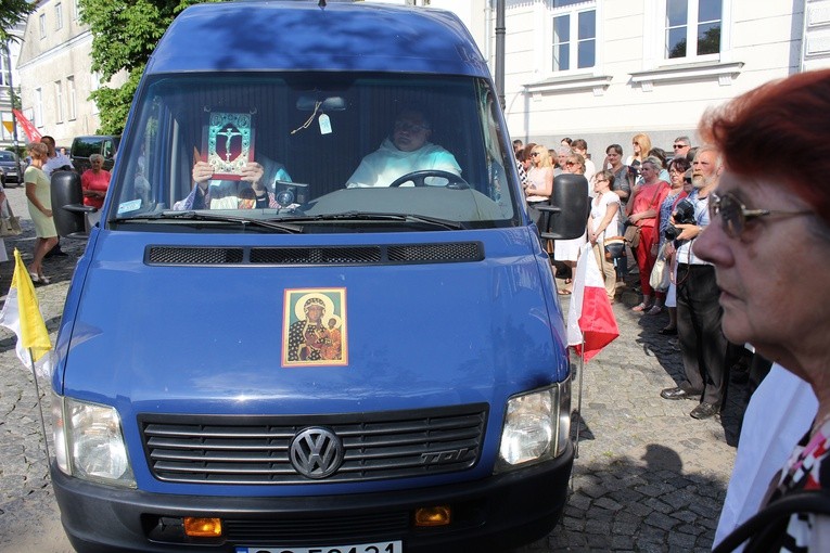 Płock. Nawiedzenie w parafii św. Maksymiliana Kolbego. 1