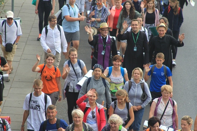 Wyjście pielgrzymki. Część 3