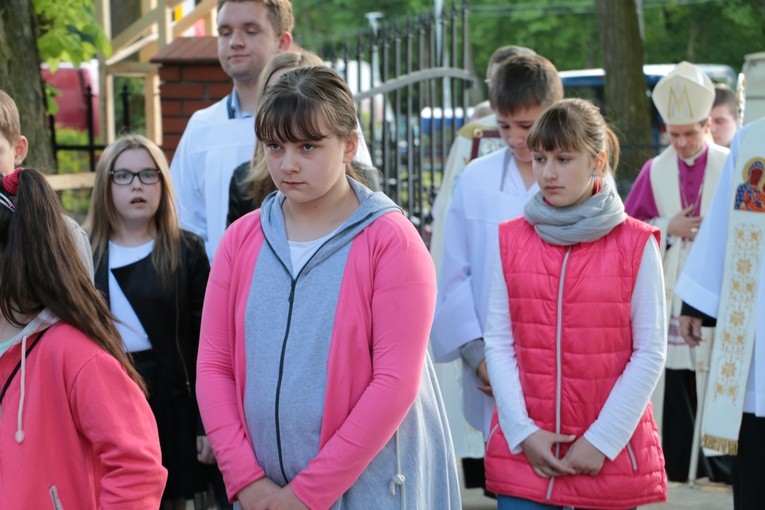 Sokołów. Nawiedzenie w parafii św. Anny