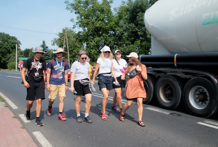 Pieszo i rowerem na Jasną Górę