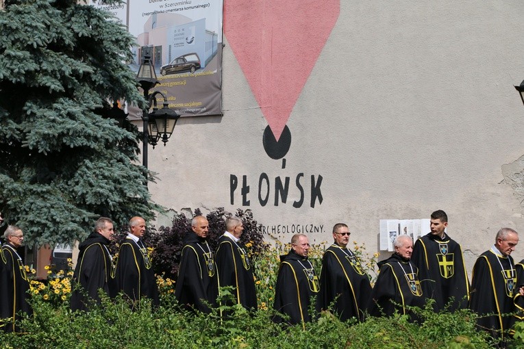 Papiescy rycerze w Płońsku