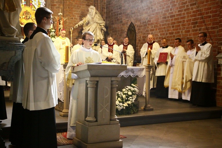 Święcenia diakonatu w Rudach