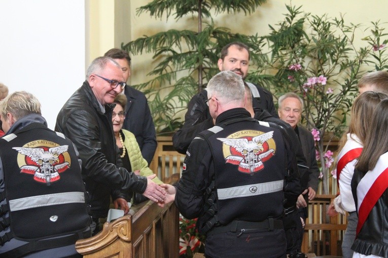 Poświęcenie tablicy wołyńskiej w Płocku