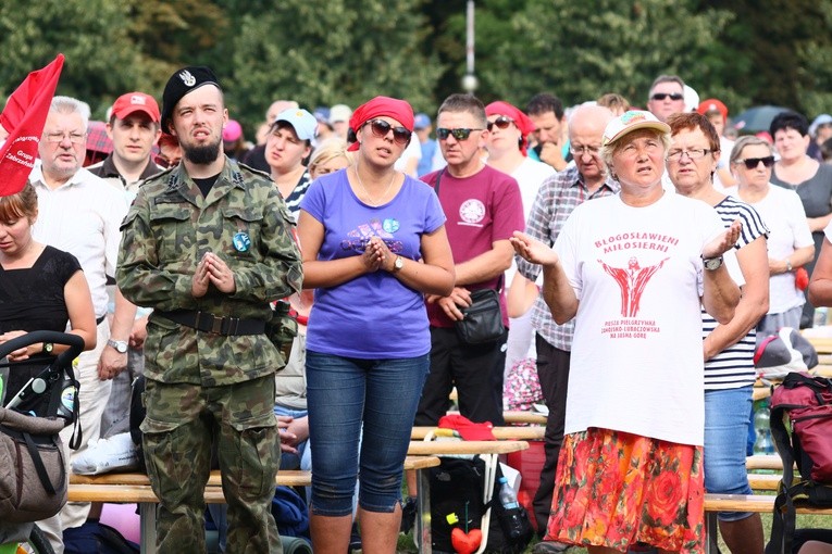 Pielgrzymi na Jasnej Górze