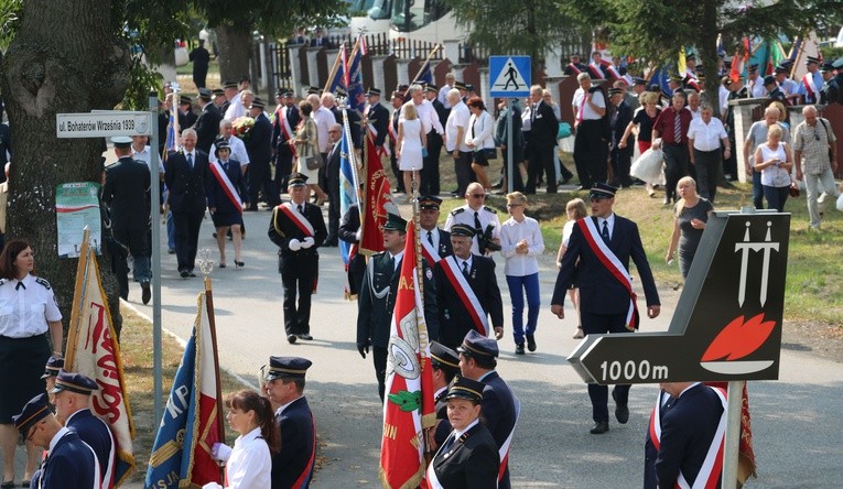 Obchody 76. rocznicy wybuchu II wojny światowej - Szymankowo