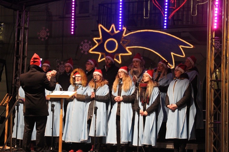 Wigilia przed ratuszem - Płock