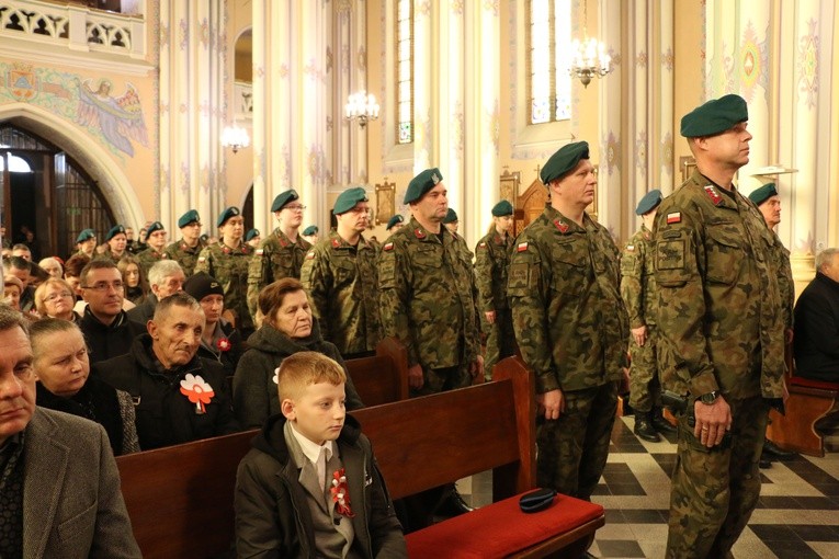 Ślubowanie strzelców w Baboszewie