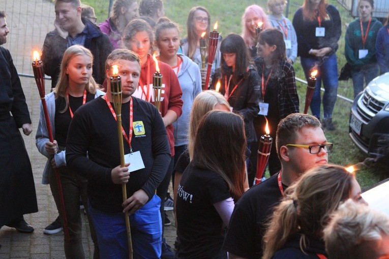 Pielgrzymka młodzieży