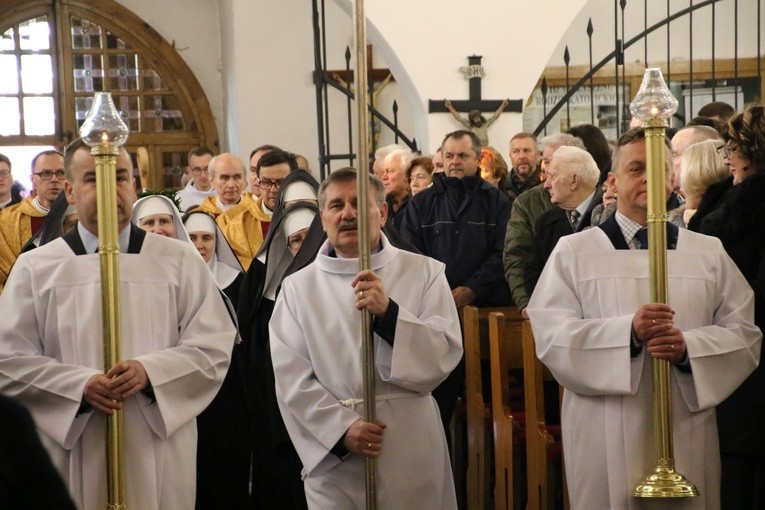 Śluby wieczyste u benedyktynek w Sierpcu