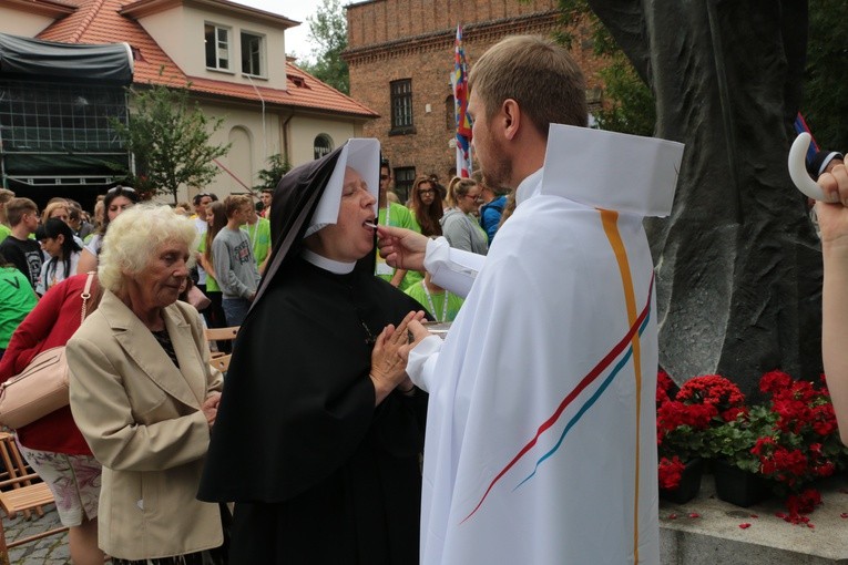 ŚDM w Płocku. Msza św., 2