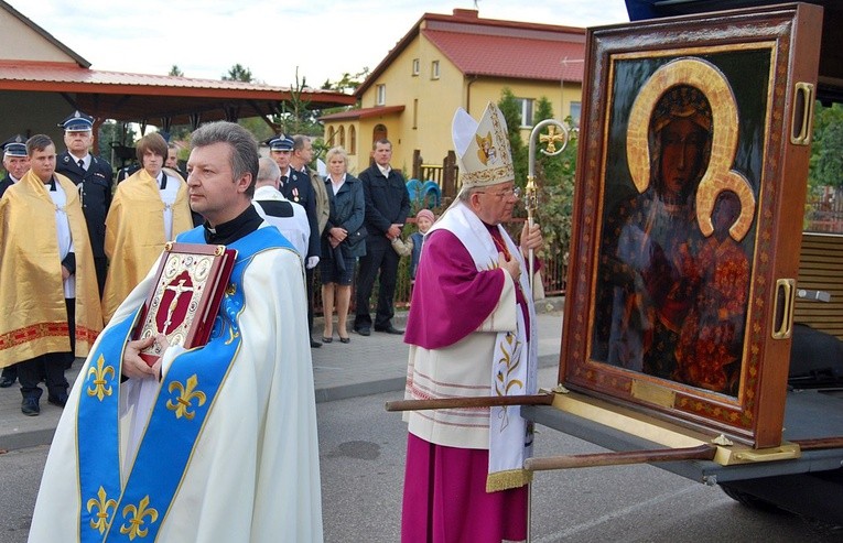 Naruszewo. Nawiedzenie w parafii św. Tekli