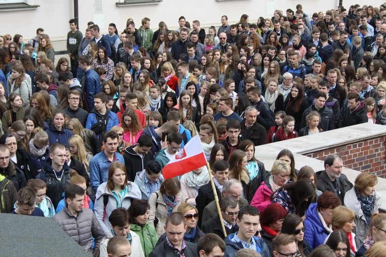 Pielgrzymka maturzystów na Jasną Górę