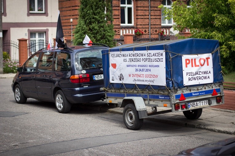 Rowerowa pielgrzymka z Bartoszyce