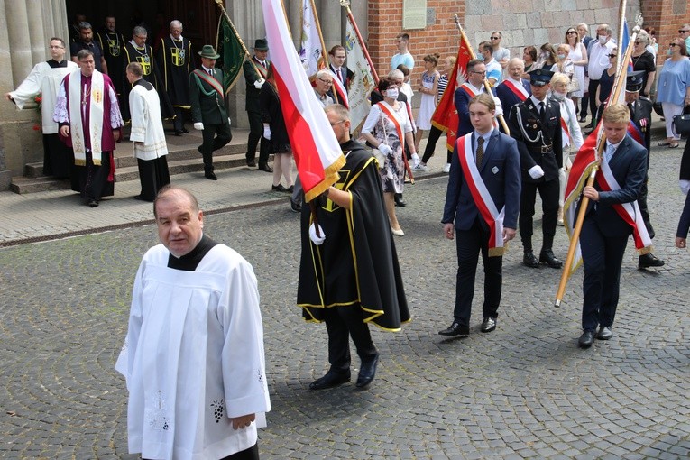 Płock. Poświęcenie mozaiki w oknie papieskim