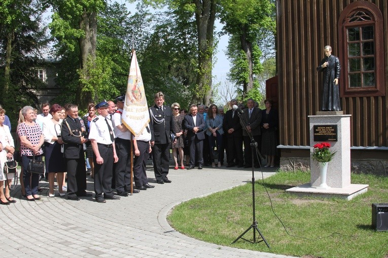 Relikwie bł. ks. Jerzego w Uniecku