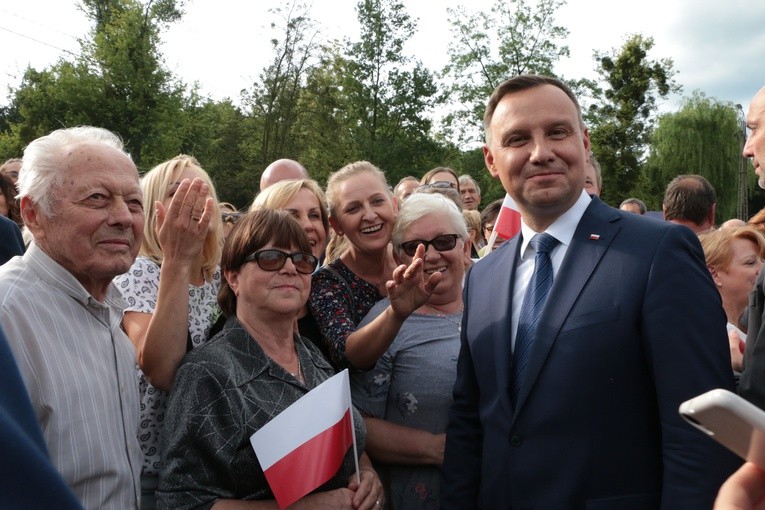 Prezydent RP Andrzej Duda w Makowie Mazowieckim