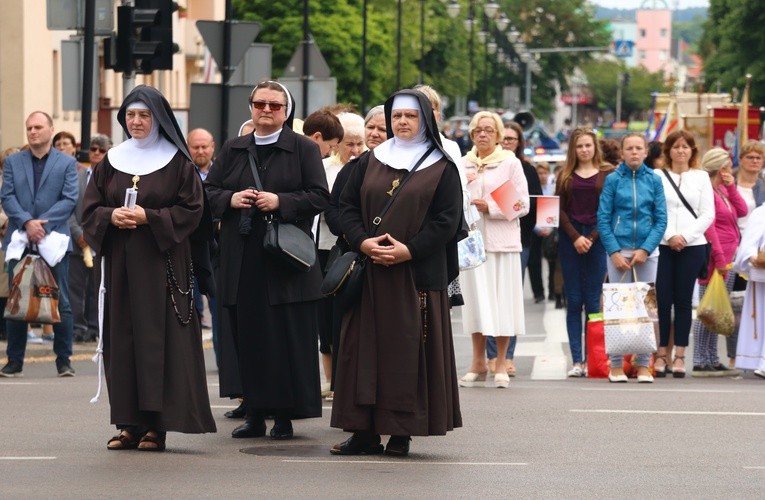 Procesja Bożego Ciała i Msza Święta w katedrze elbląskiej