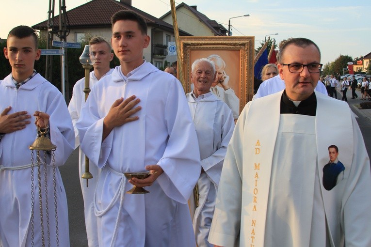 Relikwie św. Jana Pawła II w Rypinie