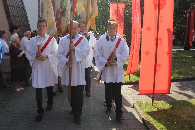 Płock. Nawiedzenie w parafii św. Maksymiliana Kolbego. 1