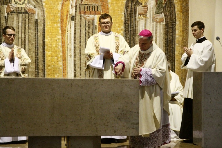 Poświęcenie kościoła św. Alberta Wielkiego w Gliwicach