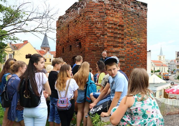 Młodzież i dzieci z Białorusi w Sztumie