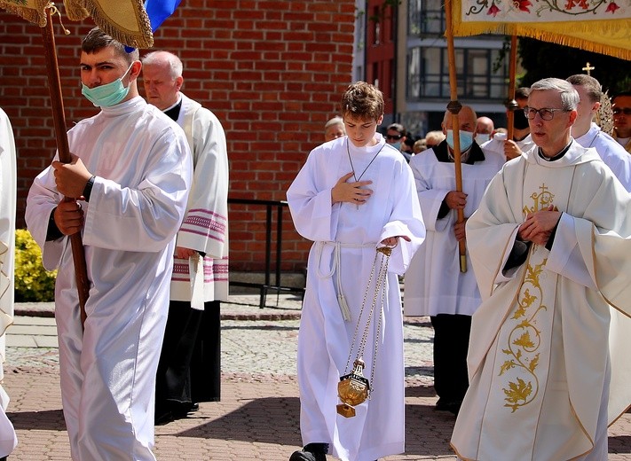Elbląg. Uroczystość Bożego Ciała 